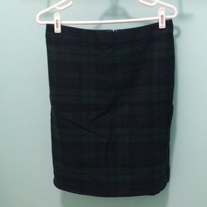 J crew Plaid skirt